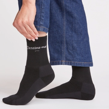 Chaussettes en laine m&eacute;rinos Co-Cr&eacute;ons