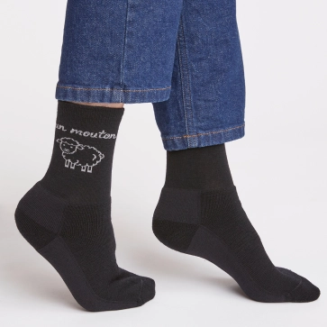 Chaussettes en laine mérinos Co-Créons