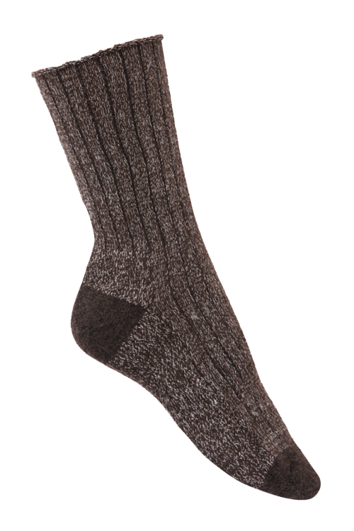 Chaussettes laine tout-terrain sans élastique et ultra-solides