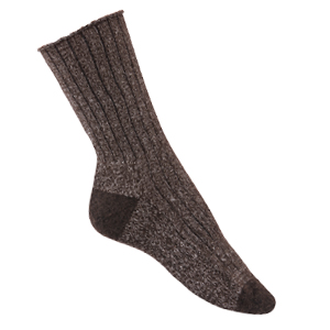 Chaussettes laine tout-terrain sans élastique et ultra-solides