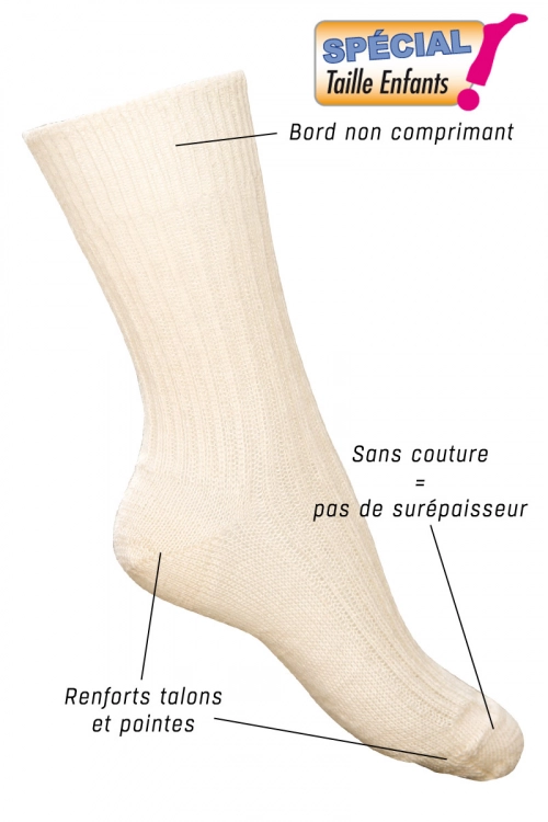 Chaussettes sans couture enfant 2