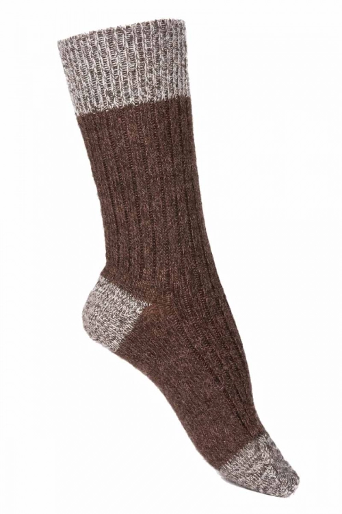 Chaussettes sans élastique laine mohair et yack Annapurna santé