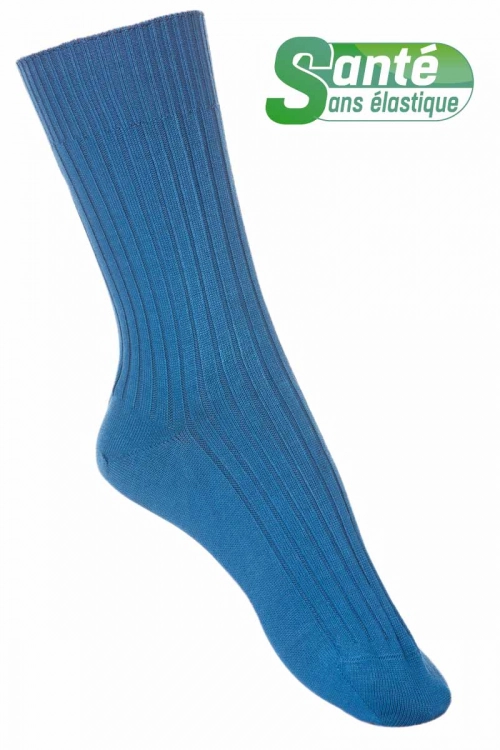 Chaussettes sans couture fil d'écosse bio