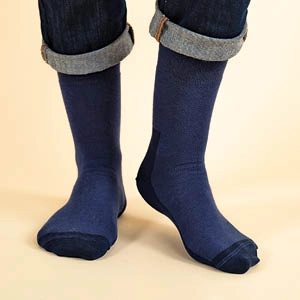 Chaussettes coton bio et seacell ultra-solides
