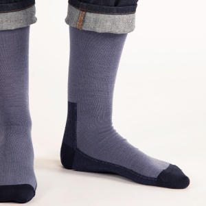 Chaussettes chaudes laine mérinos et soie ultra-solides