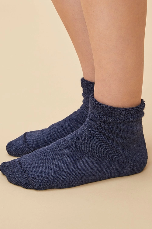 Chaussons de nuit en laine mérinos 