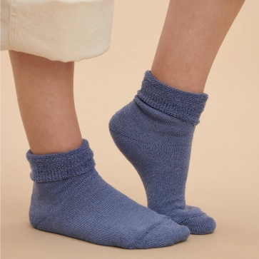 Chaussons de nuit en laine mérinos 