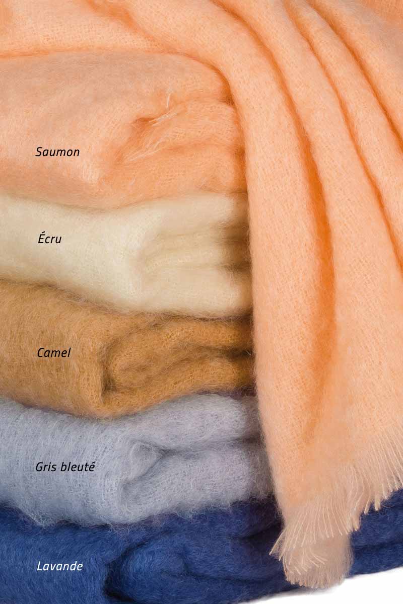 Couverture mohair Lit 1 place
