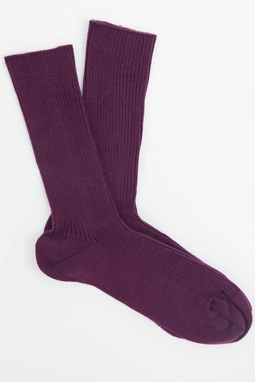 Chaussettes coton bio et seacell sans élastique