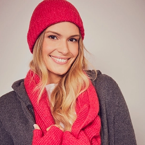 Bonnet laine recyclée Charlie pour femme