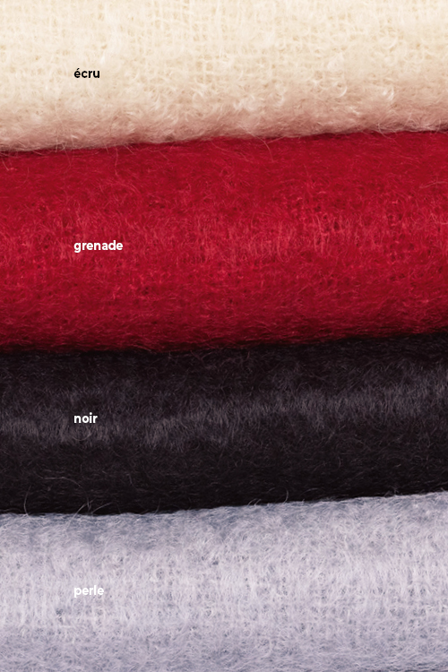 Echarpe laine mohair ge couleurs 2