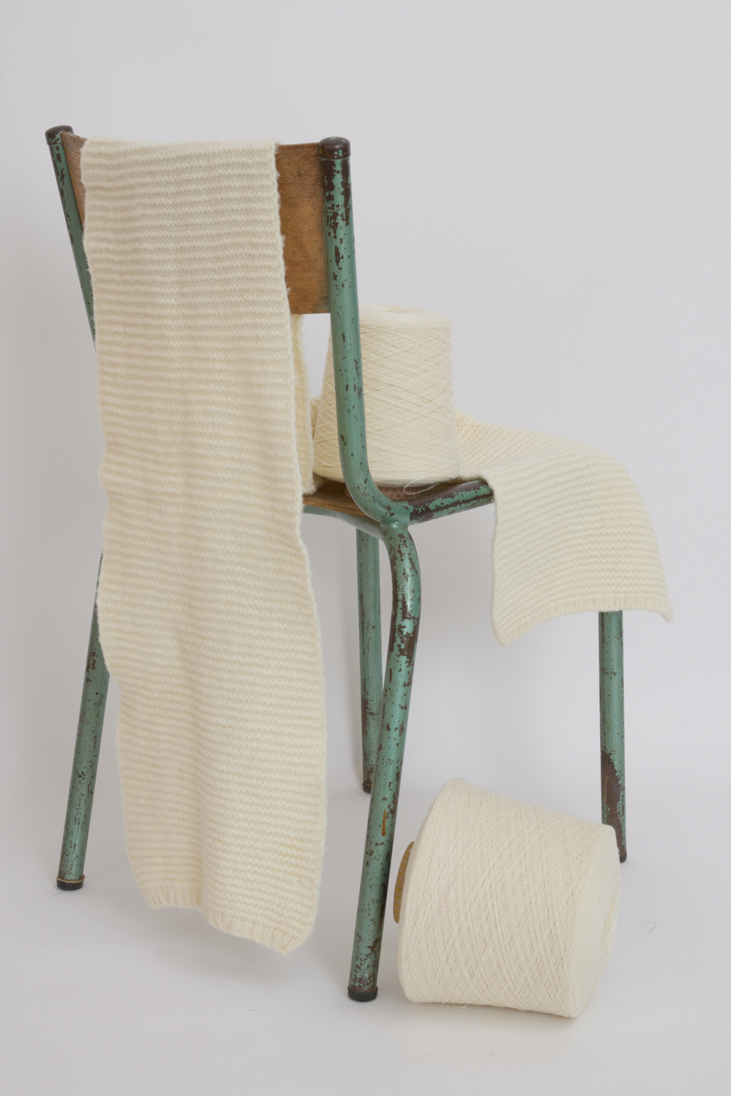 Echarpe laine recyclee bobaimee 2