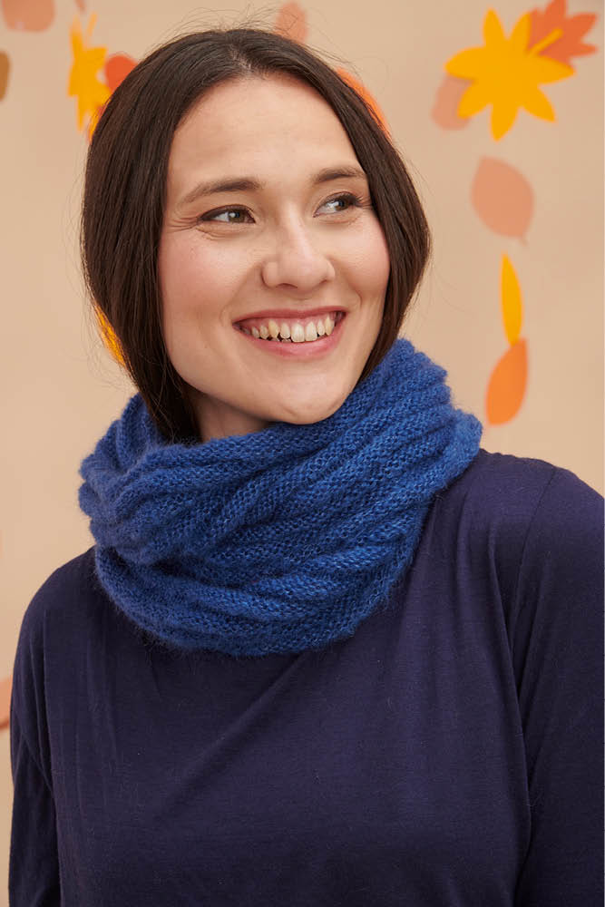 Echarpe laine snood D