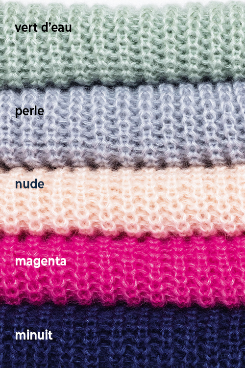 Echarpe laine tren couleurs 2