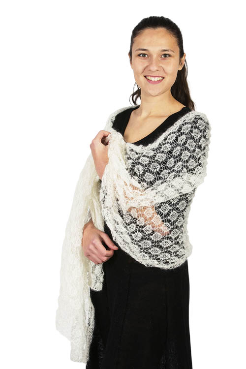 Etole laine légère mohair et soie