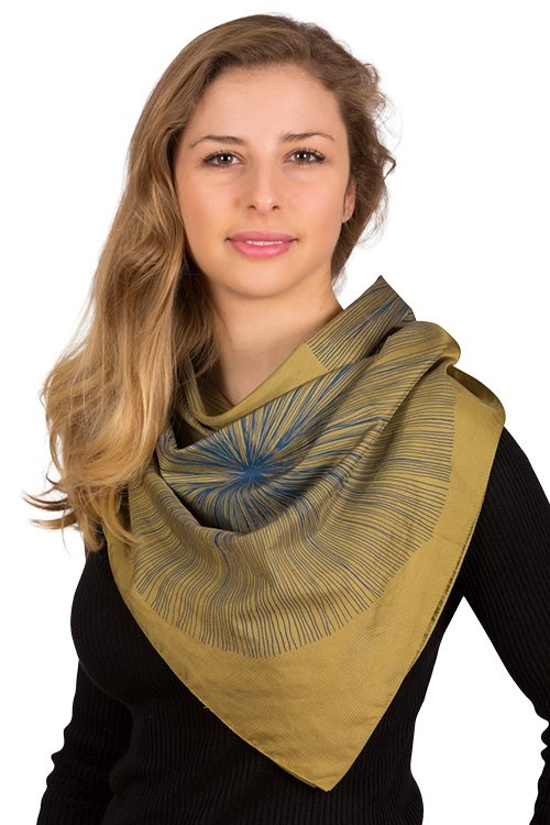 Foulard en Soie de Juliette 90 x 90 cm