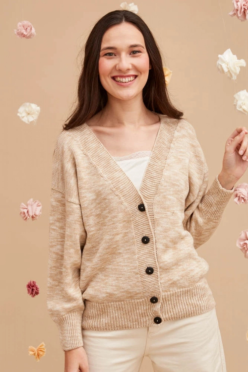 Gilet coton imprime femme cogil pe24 2