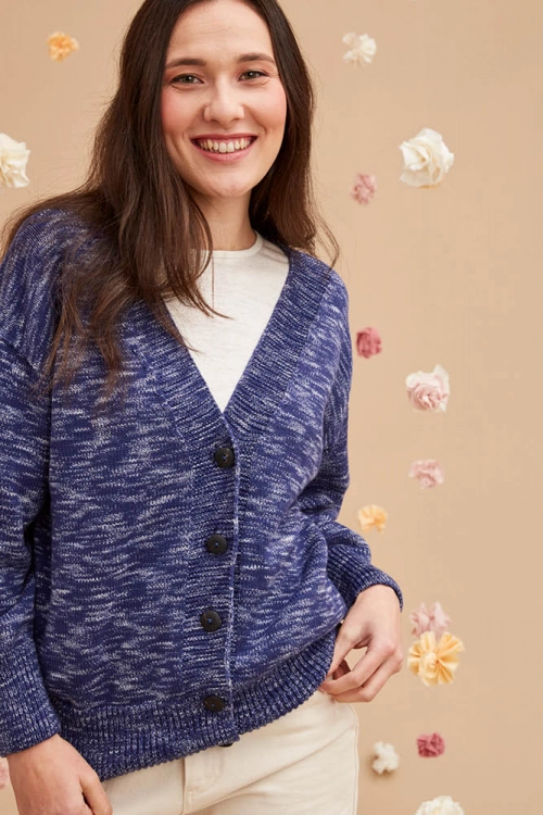 Gilet coton imprime femme cogil pe24 4