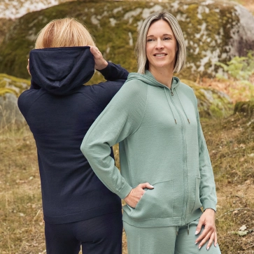 Gilet en laine mérinos pour femme