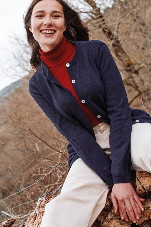 Gilet laine merinos mec 2