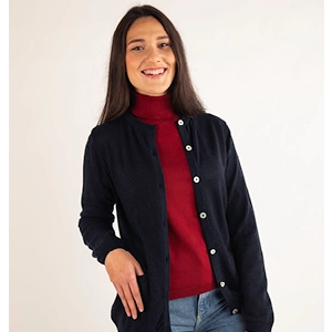 Pull laine col roulé  