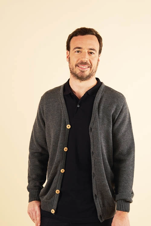 Gilet en laine homme mérinos  