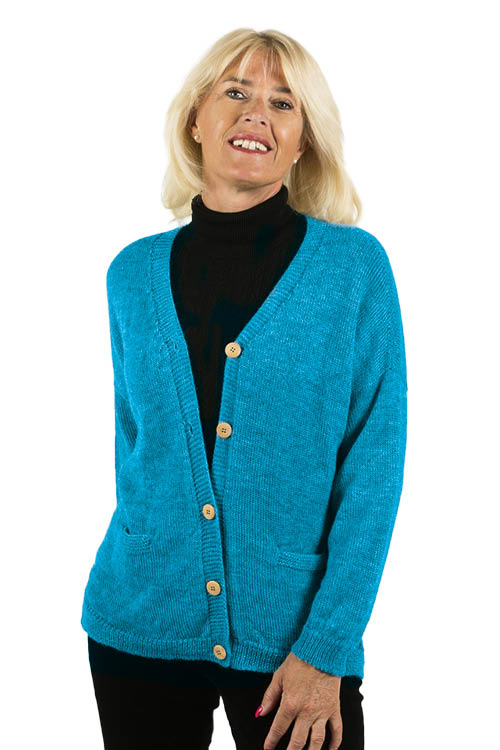 Cardigan laine alpaga Bonnes affaires