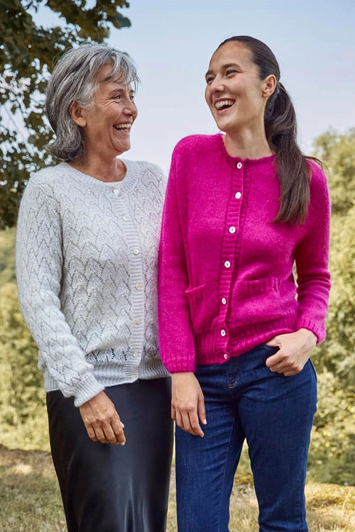 Gilet laine mohair poches gpm 6