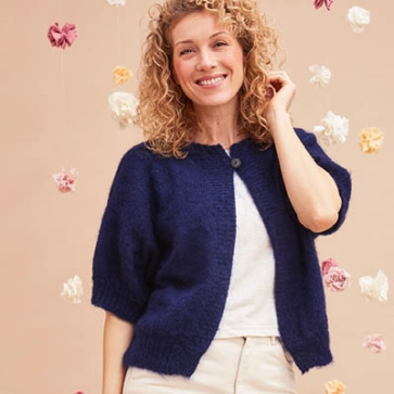 Gilet en laine capeline