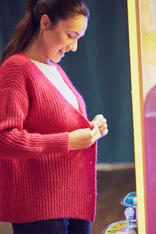 Gilet laine recyclee boblisa 3