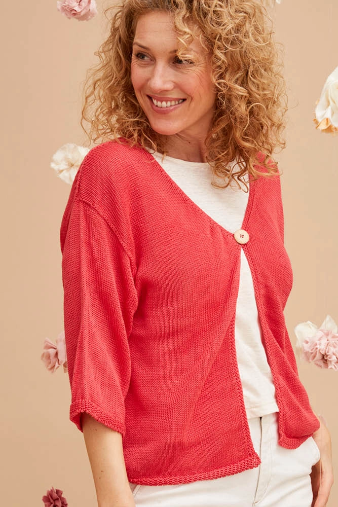 Gilet en lin pour femme 