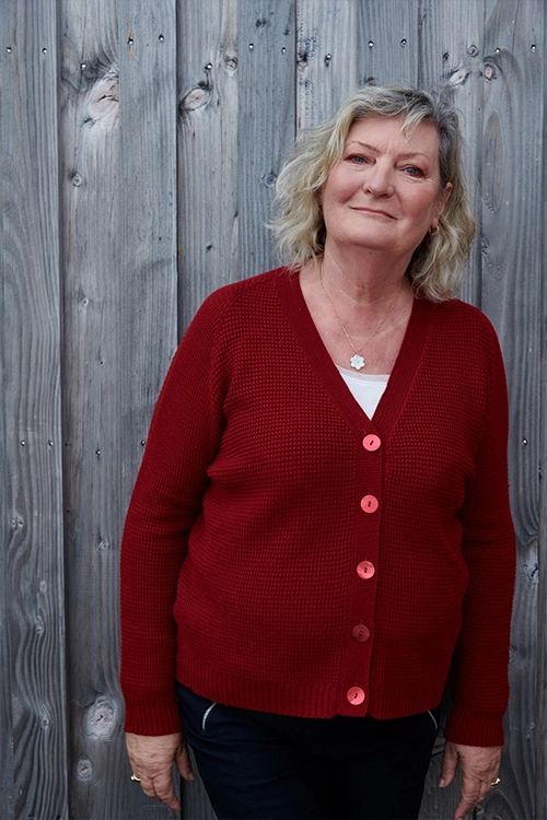 Gilet merinos colV femme CCMGF 5