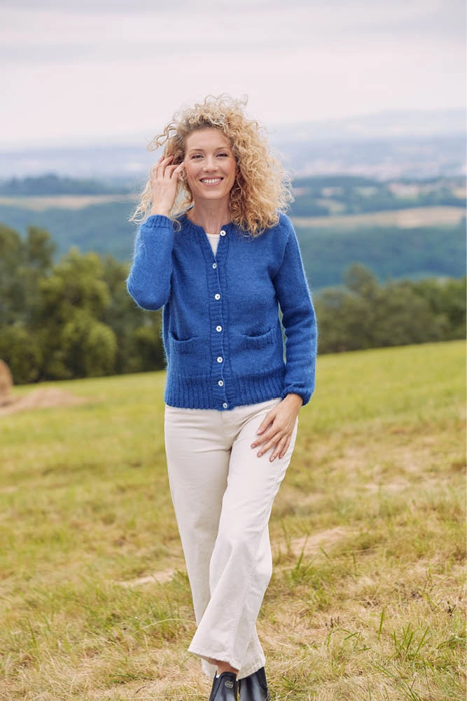 Gilet laine à poches   