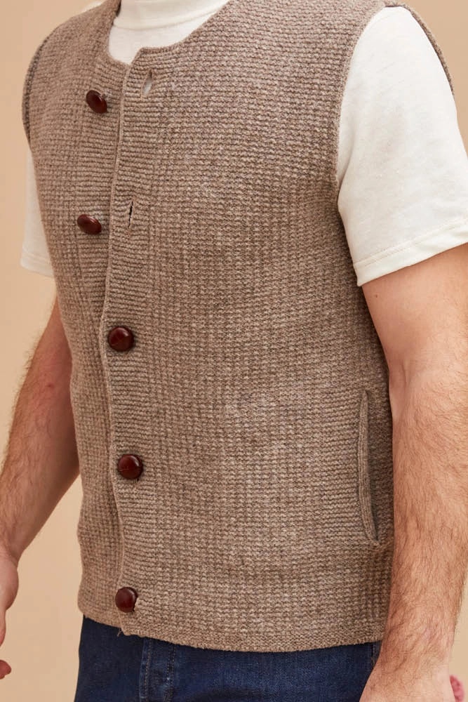 Gilet sans manche homme merinos arles pastgh pe24 4