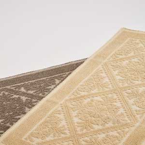Grand tapis Sardes en laine corse et coton   