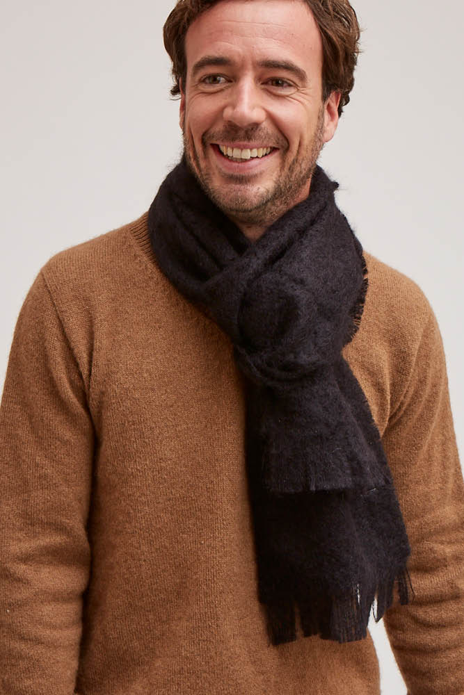 Grande écharpe laine homme - Missegle : Fabricant écharpe