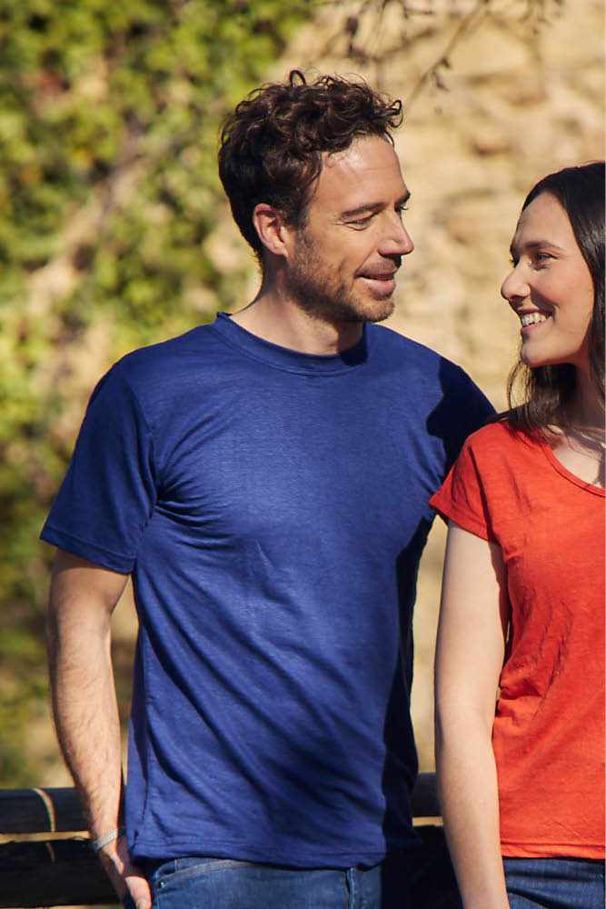 T-shirt en lin pour homme