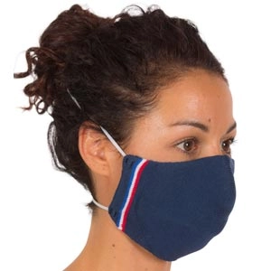 Masque barrière 3D sans couture avec liseré