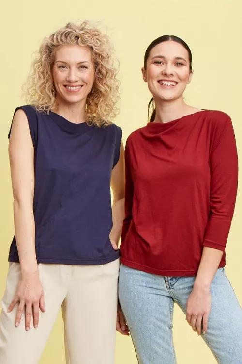 Débardeur en laine mérinos extra-fin