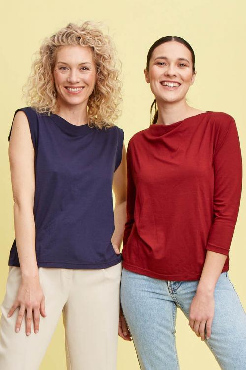 Débardeur en laine mérinos extra-fin