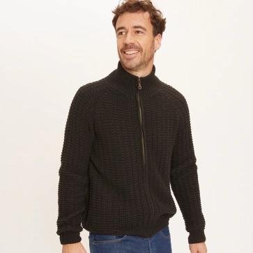 Gilet en coton bio et chanvre pour homme