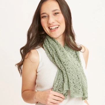 Foulard carr&eacute; en lin