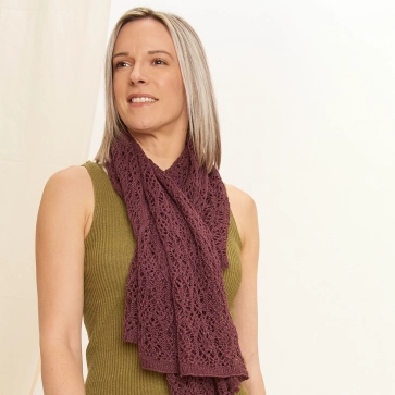 Foulard carré en lin