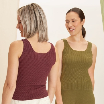 D&eacute;bardeur en lin coton bio et seacell