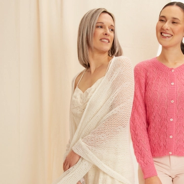 &Eacute;tole s&eacute;duction laine mohair et soie pour femme 