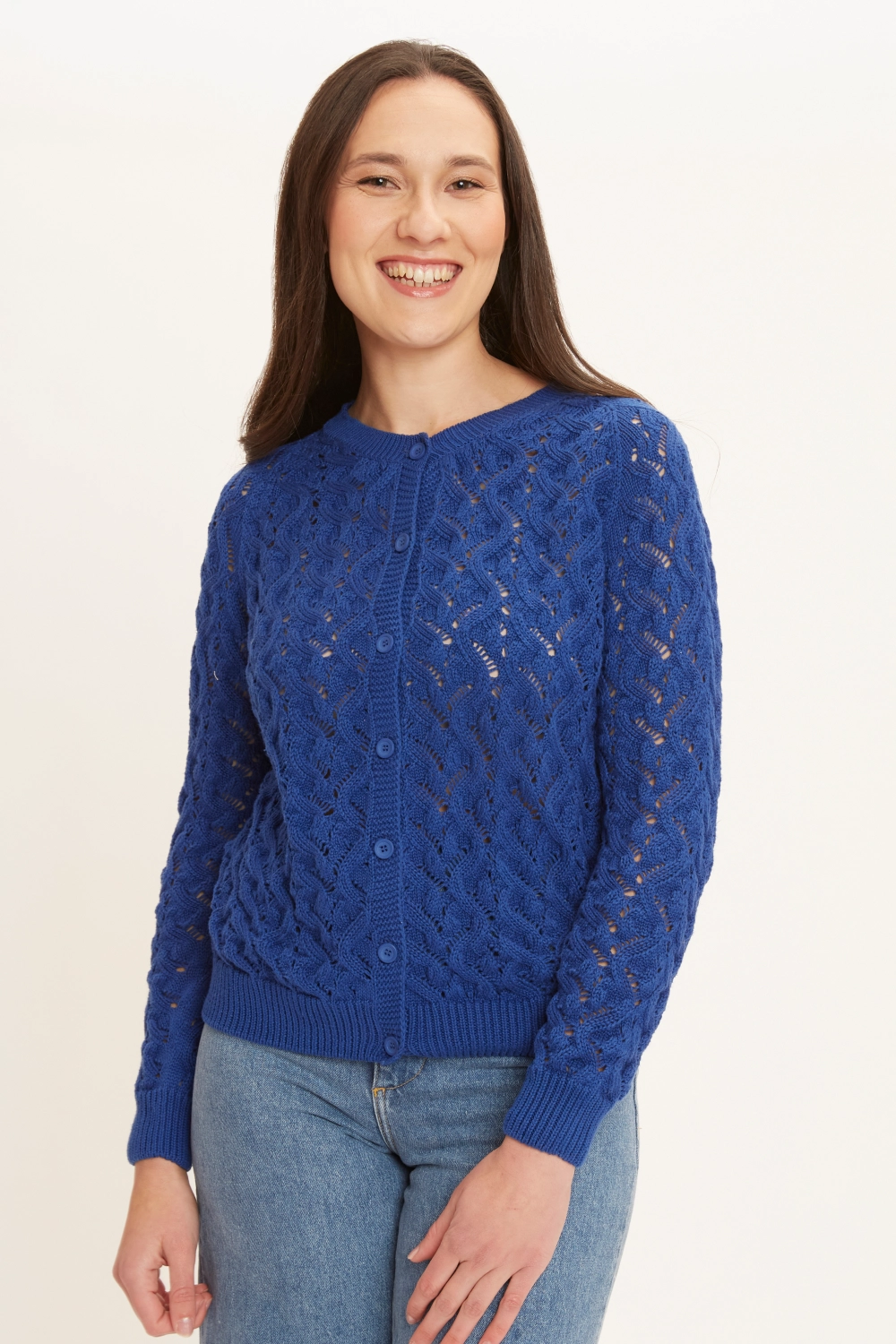 Missegle gilet coton chanvre ajoure COCHGF 3