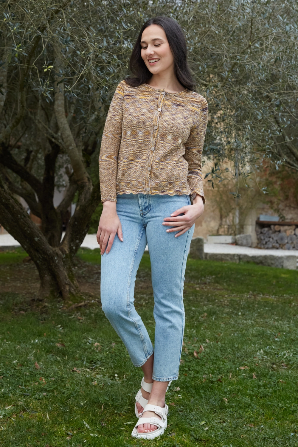 Missegle gilet coton dentelle femme COGD 2