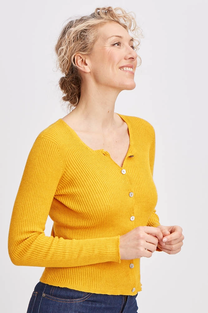 Missegle gilet fin lin coton seacell lcsgf3