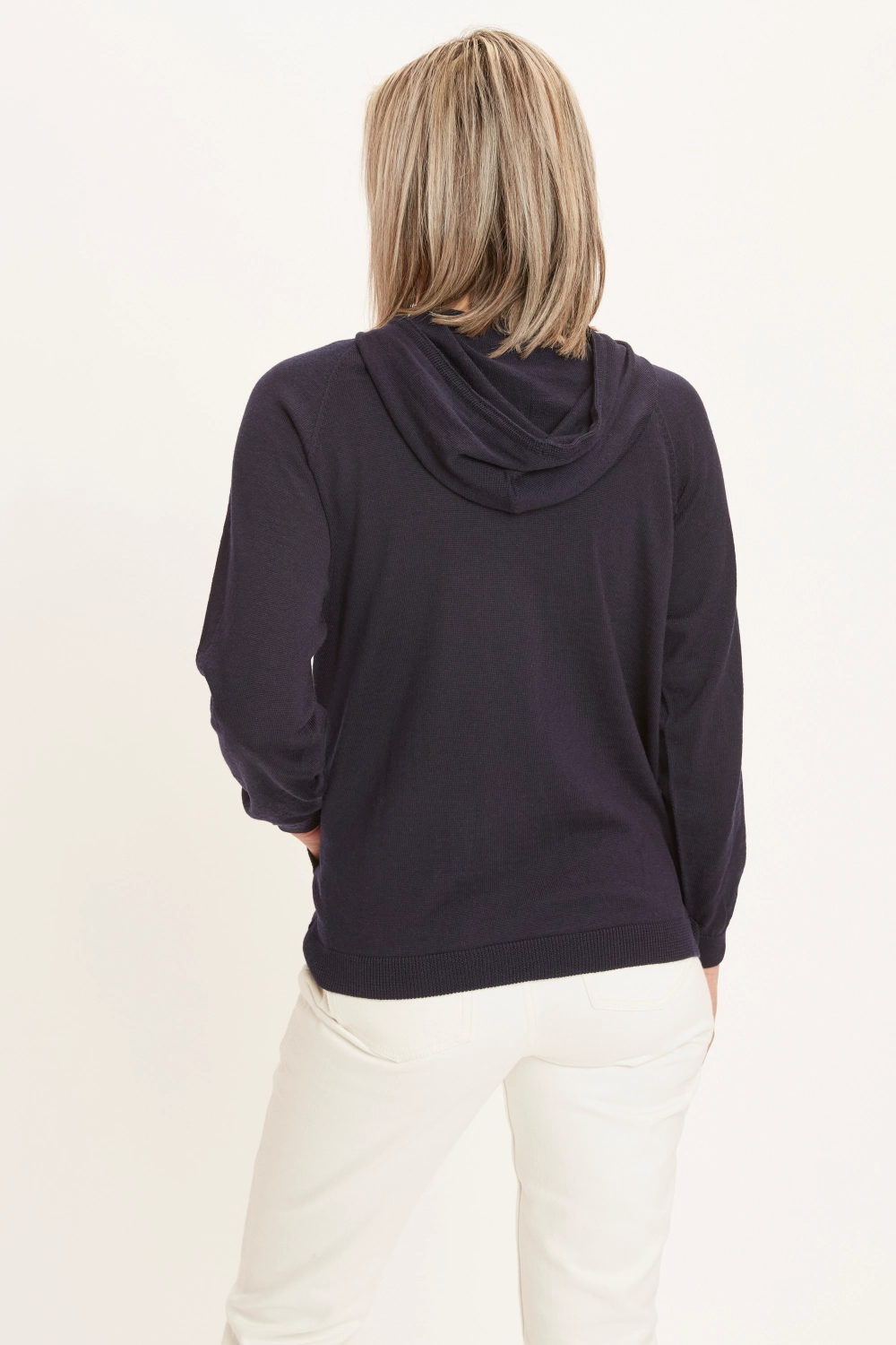 Missegle gilet hoodies laine merinos femme MEFZFN 4