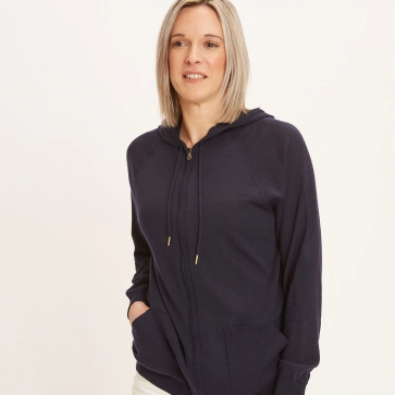 Gilet en laine m&eacute;rinos pour femme